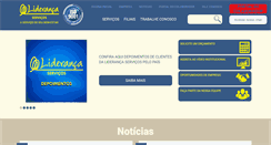 Desktop Screenshot of lideranca.com.br
