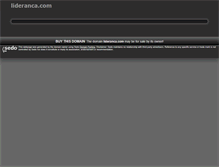 Tablet Screenshot of lideranca.com